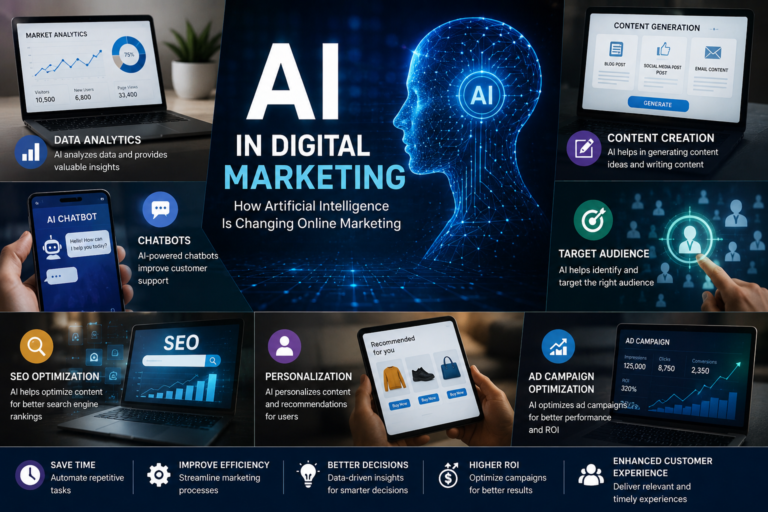 AI-powered digital marketing strategy and automation